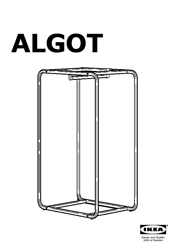 ALGOT frame with rod