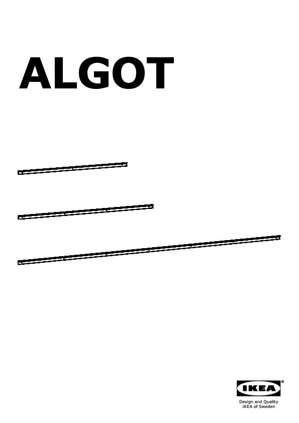 ALGOT Suspension rail