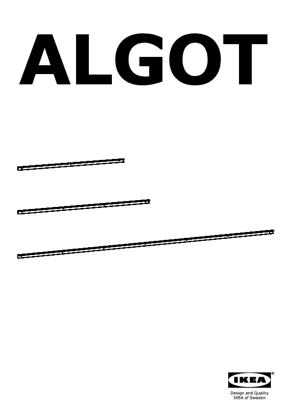 ALGOT suspension rail