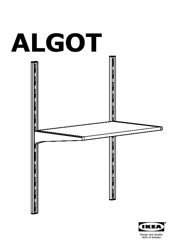 ALGOT Wall upright