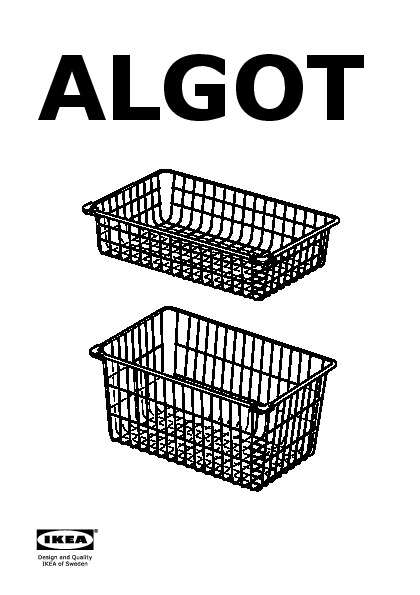 ALGOT Wire basket