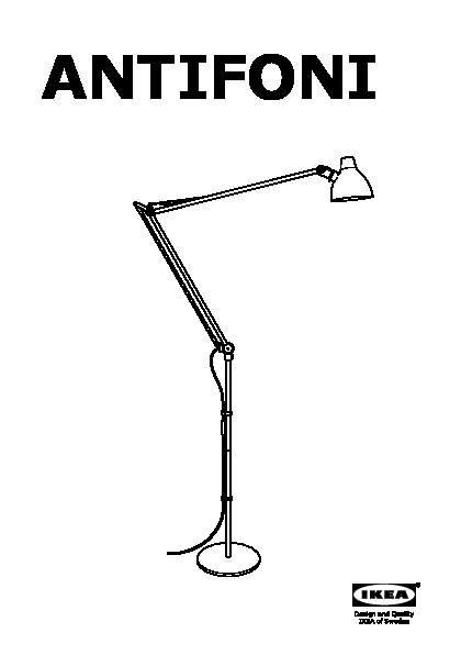 ANTIFONI Floor/reading lamp