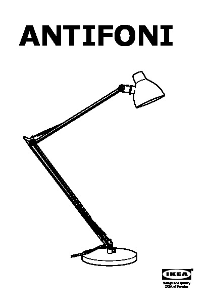 ANTIFONI Work lamp