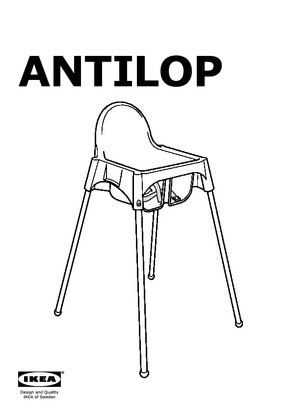 ANTILOP siège chaise haute