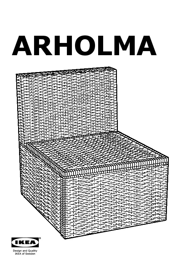 ARHOLMA one-seat section