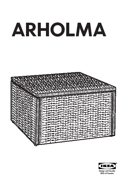 ARHOLMA Table/tabouret