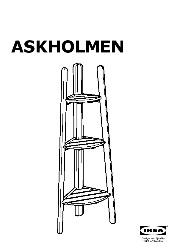 ASKHOLMEN Plant stand