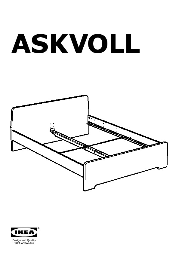 ASKVOLL bed frame