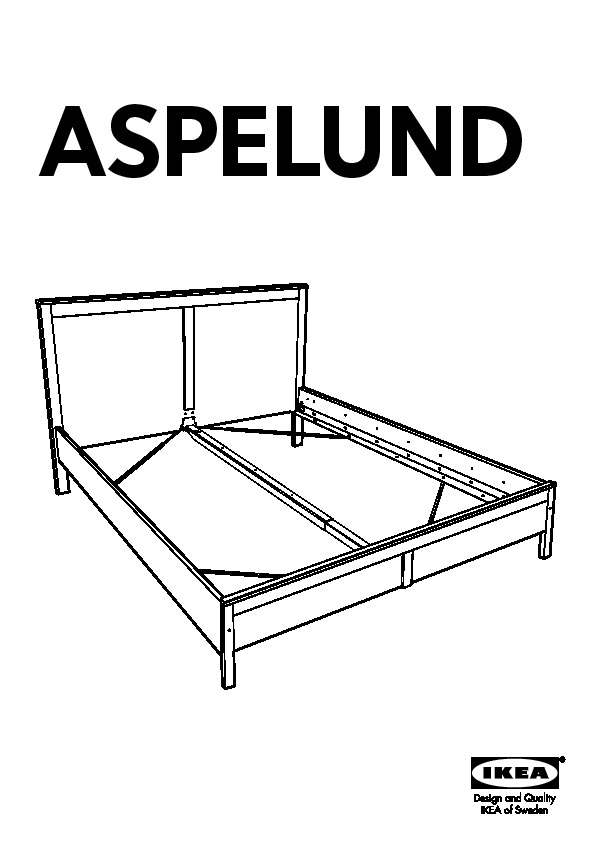 ASPELUND structure de lit