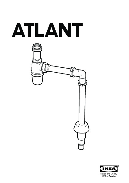ATLANT Wash-basin water trap
