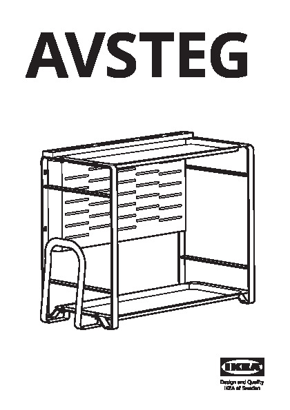 AVSTEG Kitchen countertop organizer