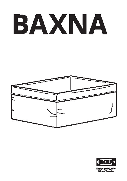 BAXNA Sortierbox