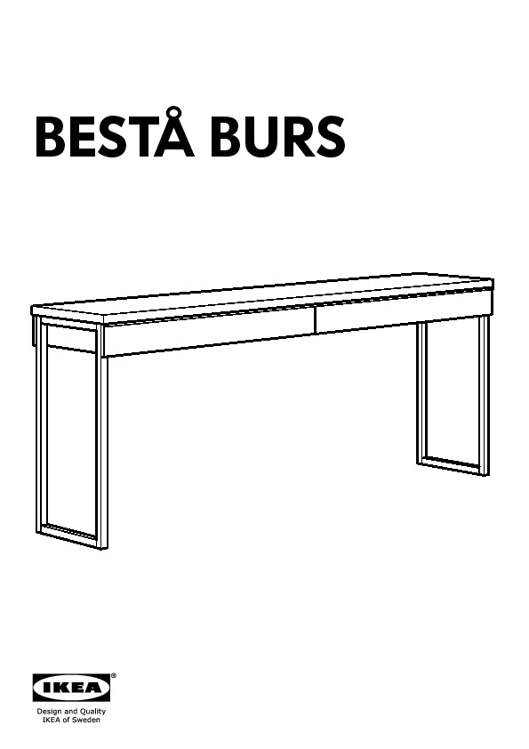 BESTÅ BURS Desk