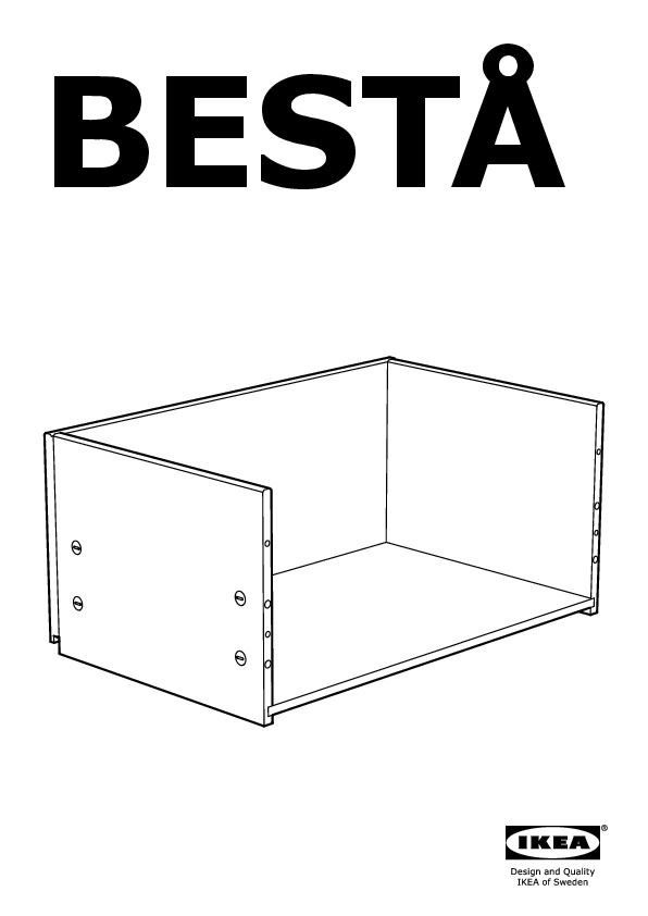 BESTÅ drawer frame
