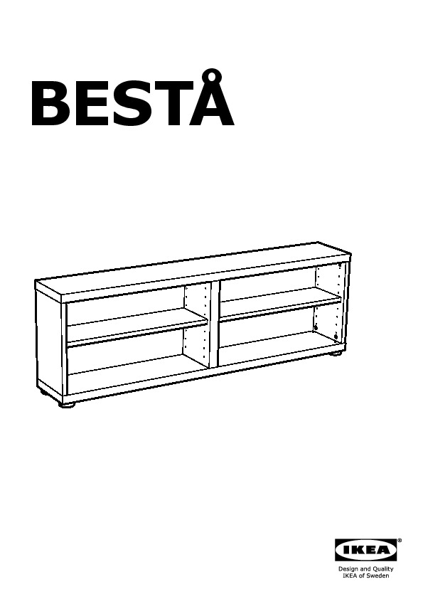 BESTÅ shelf unit/height extension unit