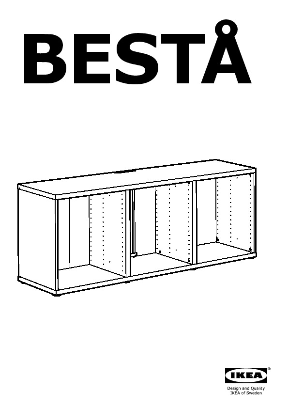 BESTÅ TV bench