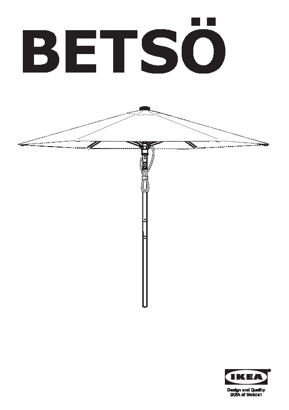BETSÖ cadre de parasol