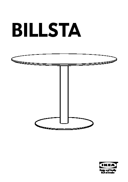 BILLSTA round table underframe