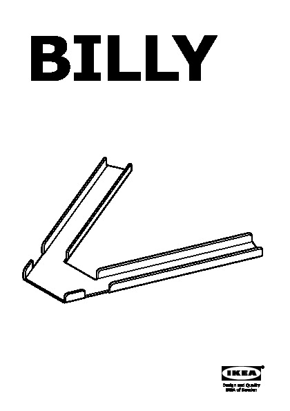 BILLY Corner fittings