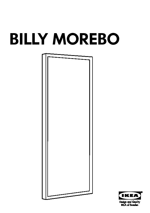 BILLY MOREBO porte vitrée