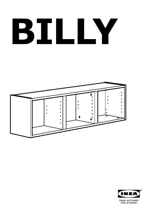 BILLY wall shelf