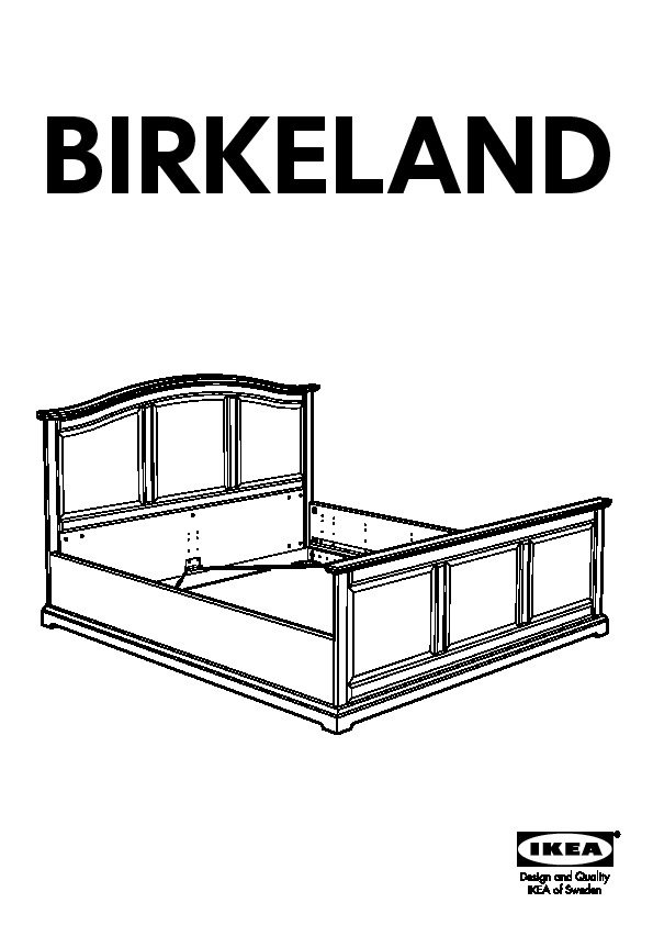 BIRKELAND bed frame