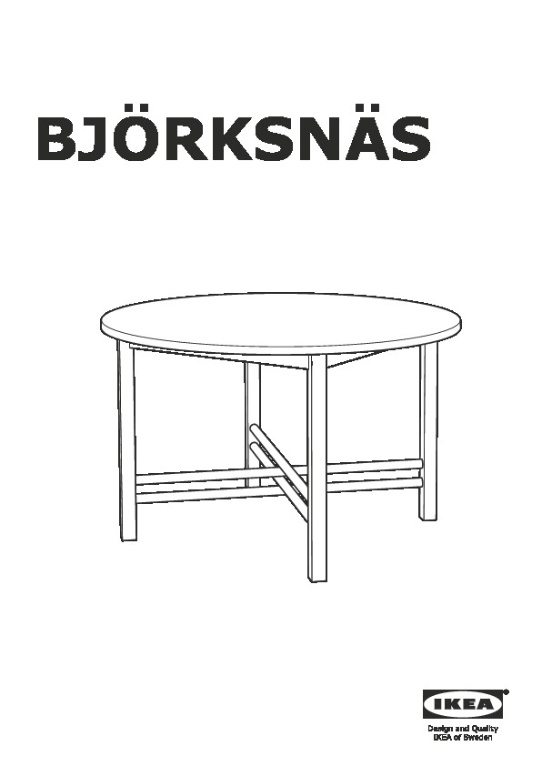 BJÖRKSNÄS Dining table
