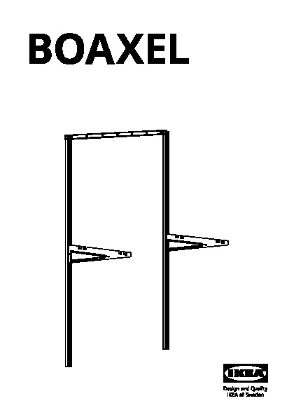 BOAXEL Wall upright