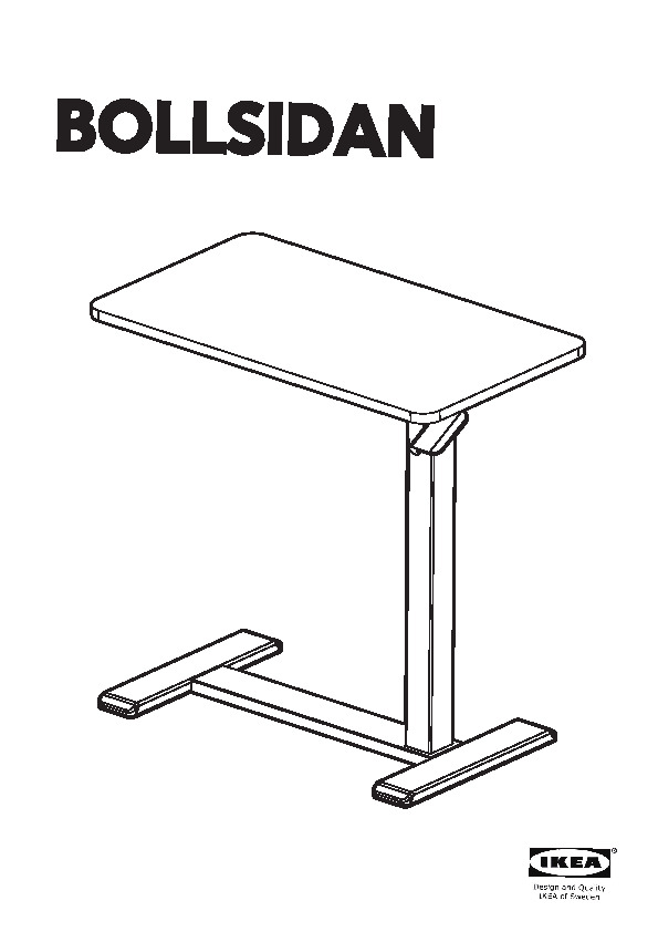 BOLLSIDAN Table pour ordinateur portable