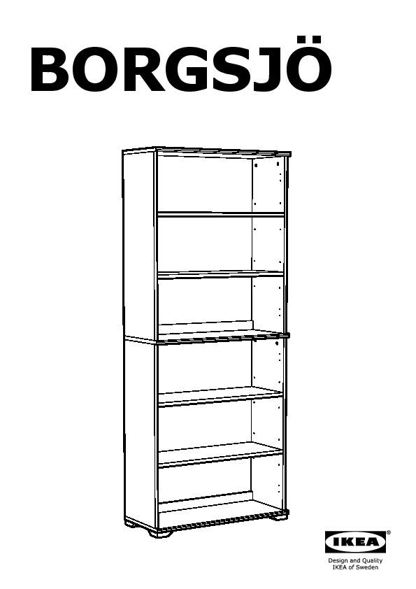 Borgsjo Bookcase Brown Ikea United States Ikeapedia