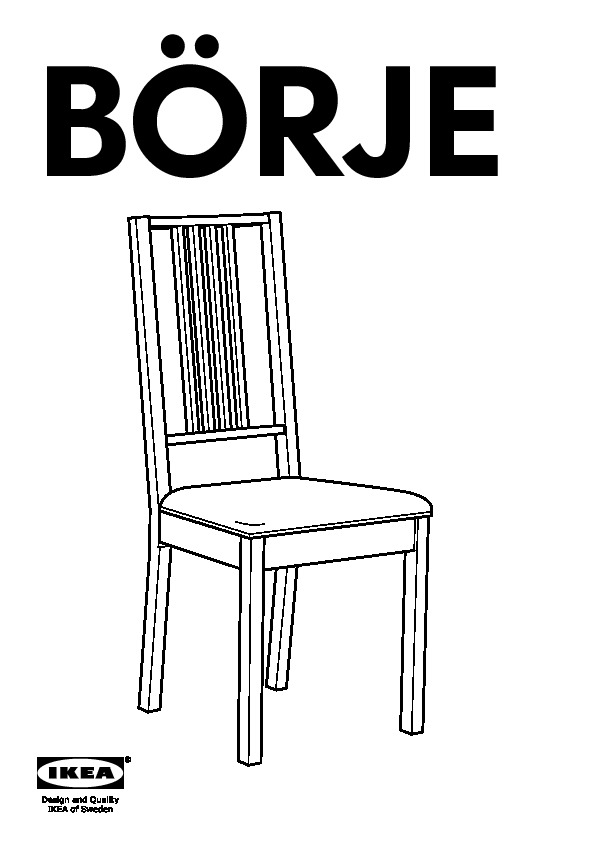 BÖRJE chair