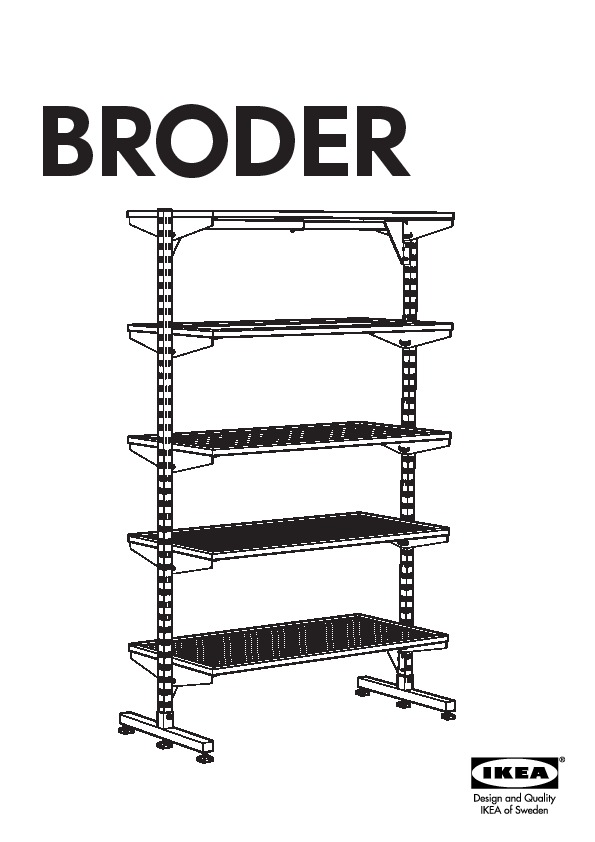BRODER T-foot with brace