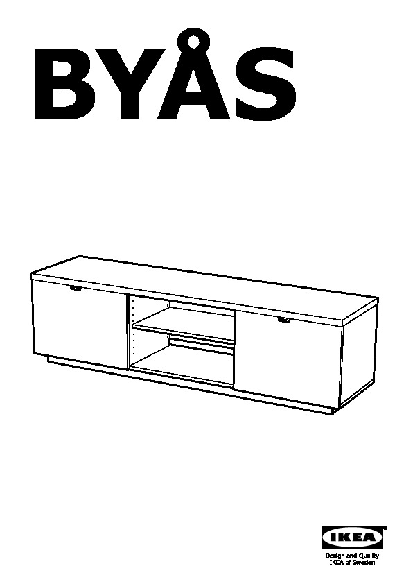 BYÅS TV bench
