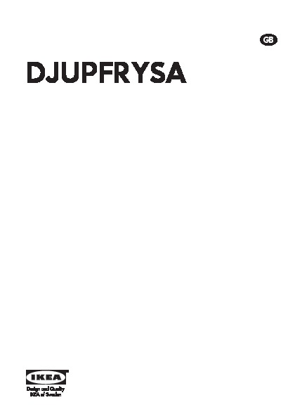 DJUPFRYSA Integrated freezer A++