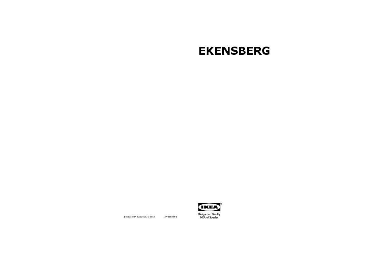 EKENSBERG Table