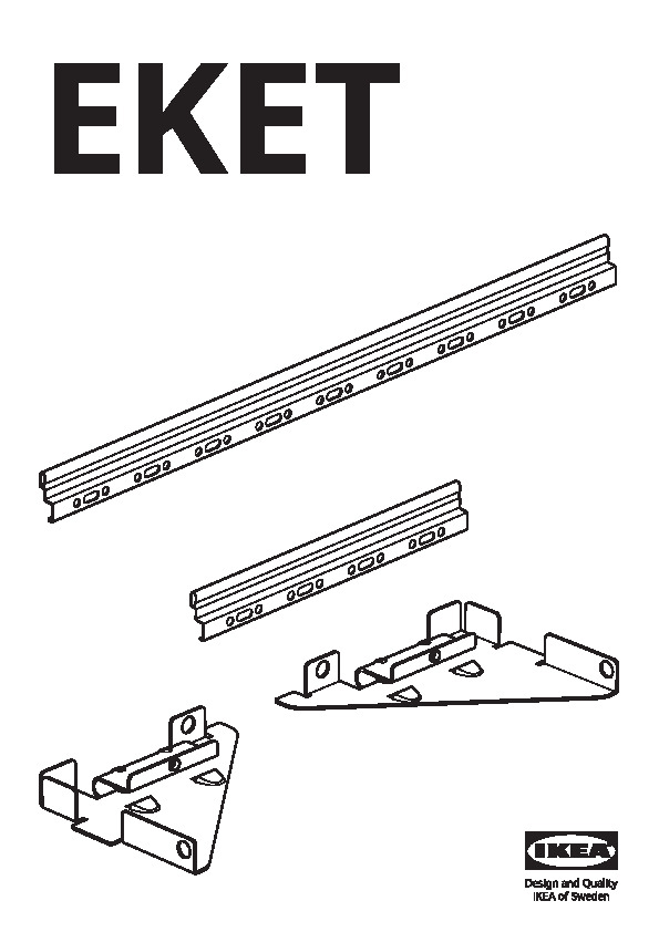 EKET Rail de suspension