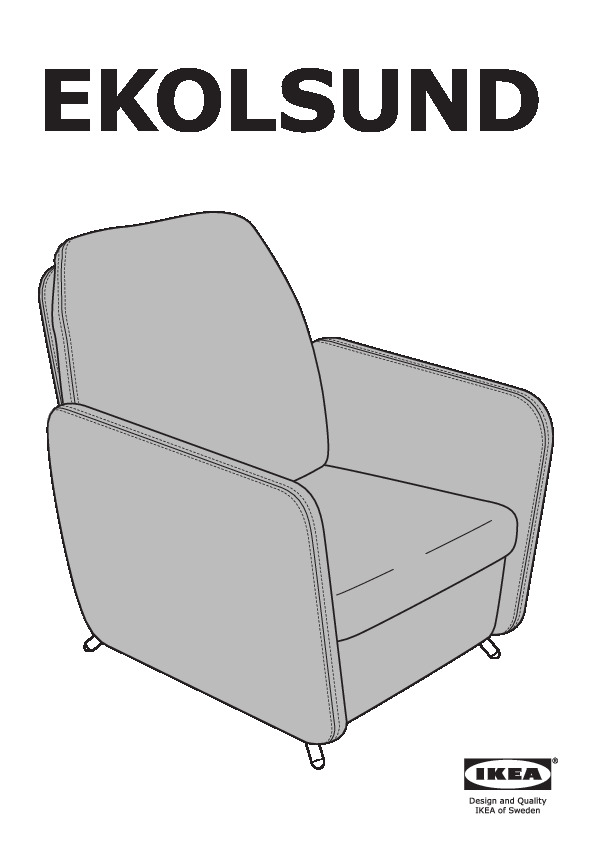EKOLSUND Structure fauteuil confort