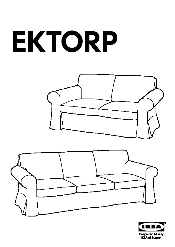 Ektorp Canape 3 Places Blekinge Blanc Ikea Belgium Ikeapedia