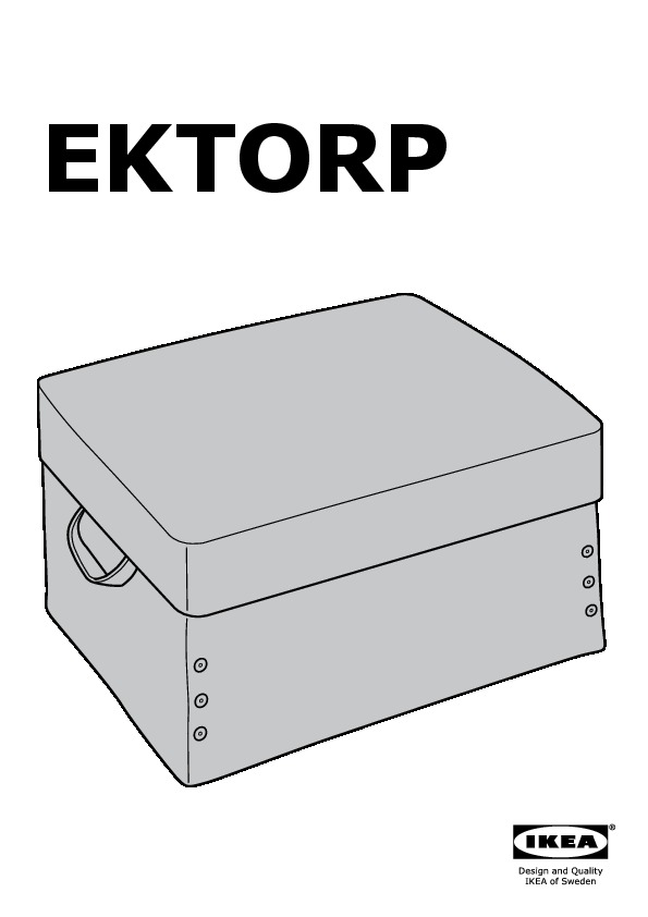 EKTORP Footstool cover