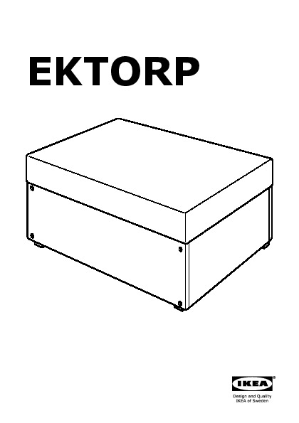 EKTORP footstool frame