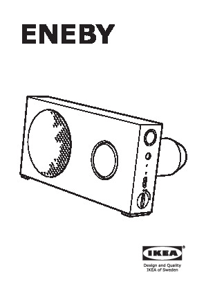 ENEBY Portable bluetooth speaker