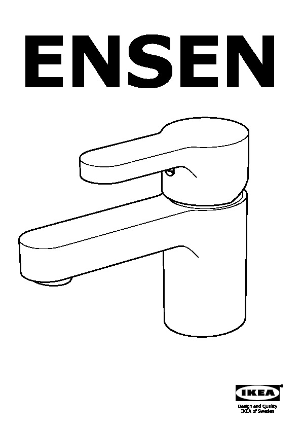 ENSEN Bath faucet with strainer
