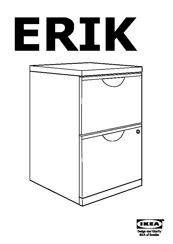 Erik File Cabinet White Ikeapedia, White Metal Filing Cabinet Ikea