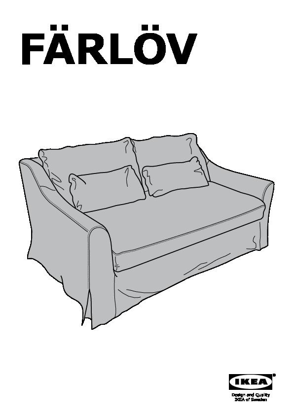 FÄRLÖV frame for sleeper sofa