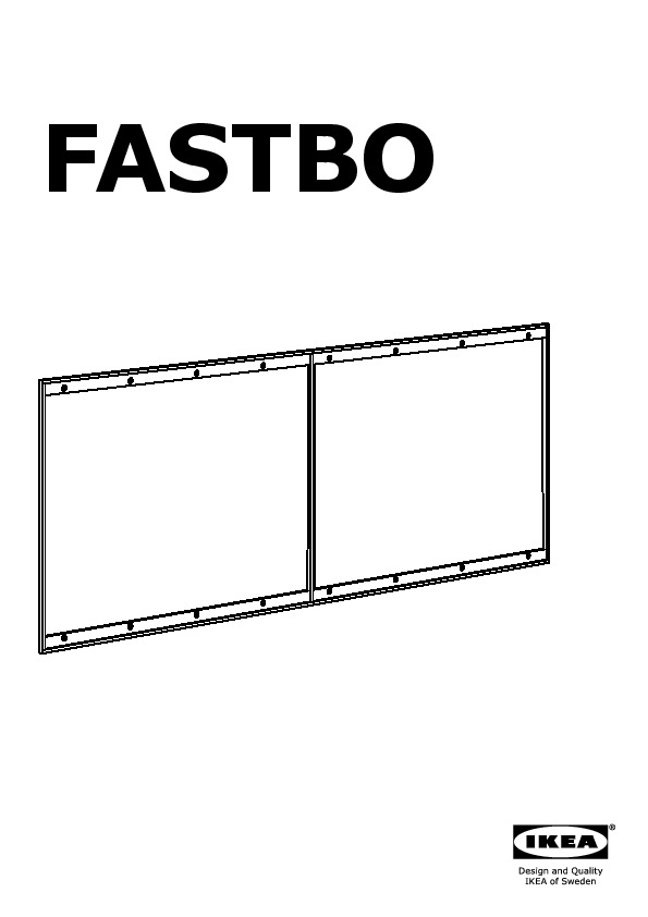 FASTBO Rail for wall panel