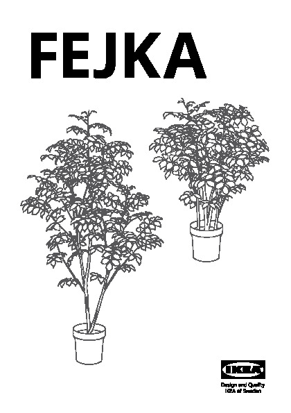 FEJKA Plante artificielle en pot
