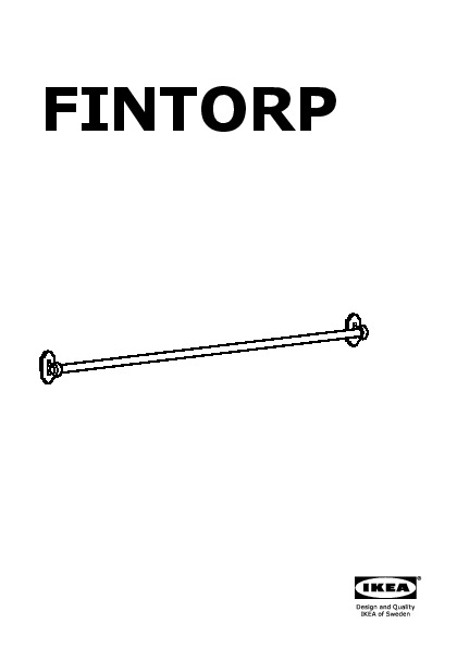 FINTORP Barre support