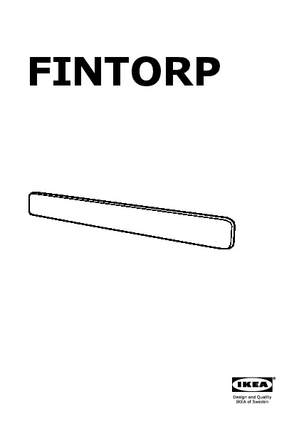 FINTORP Lista magnetica per coltelli nero - IKEAPEDIA