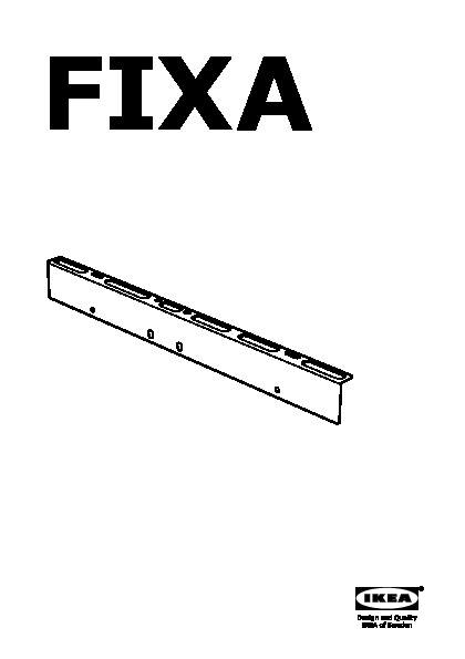 FIXA Countertop support fixture