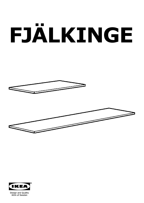 FJÄLKINGE Extra shelf
